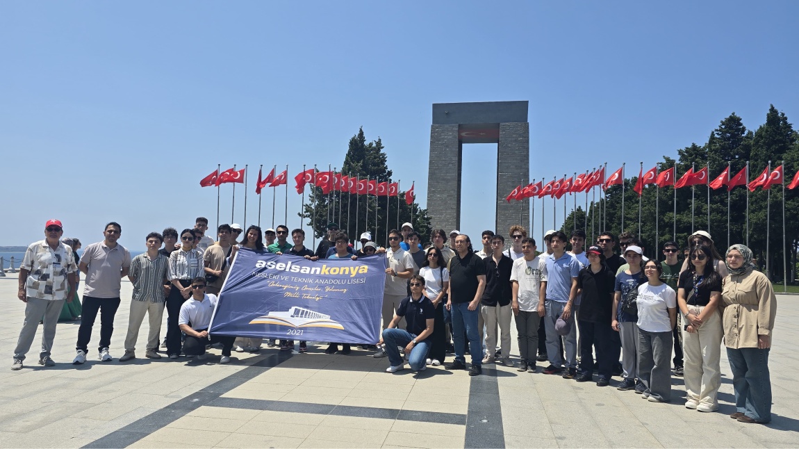 Aselsan Konya MTAL, Çanakkale Şehitliğinde...
